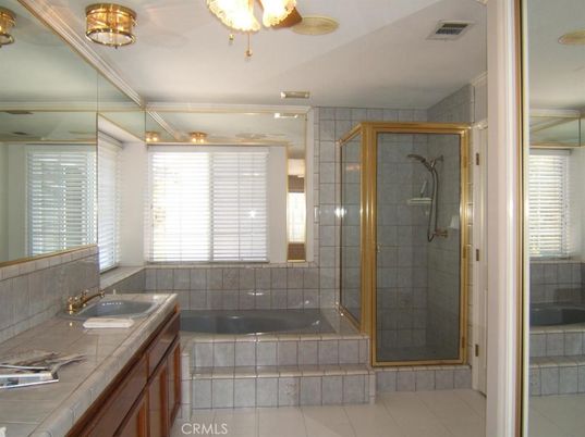 Bathroom, Glass Shower, Interior, Tile Countertops