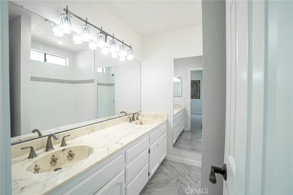 Bathroom, Dual Sink Vanities, Interior, Marble