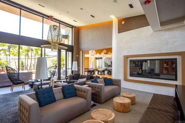 Dining room, Fireplace, Interior, Living room, Pendant Lights, Recessed Lighting