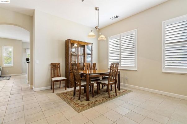 Dining room, Interior, Pendant Lights