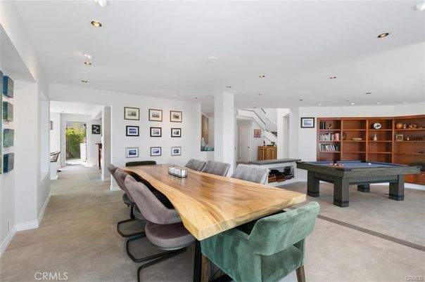 Billiard Table, Dining room, Game Room, Interior, Recessed Lighting