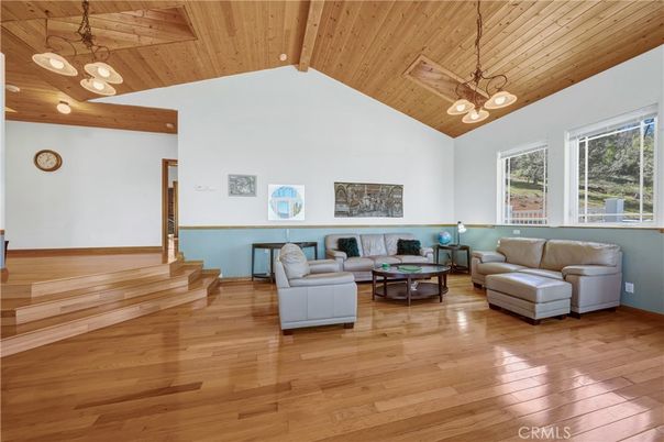 Interior, Living room, Pendant Lights, Wooden Beams, Wooden Ceilings, Wood Texture Flooring