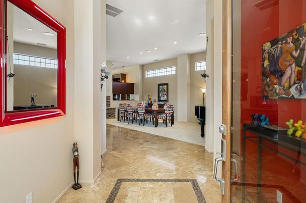 Dining room, Interior, Pendant Lights, Recessed Lighting