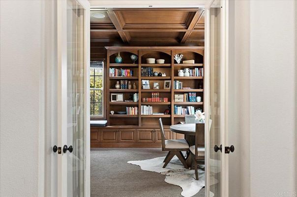 Home Office, Interior, Wooden Beams, Wooden Ceilings