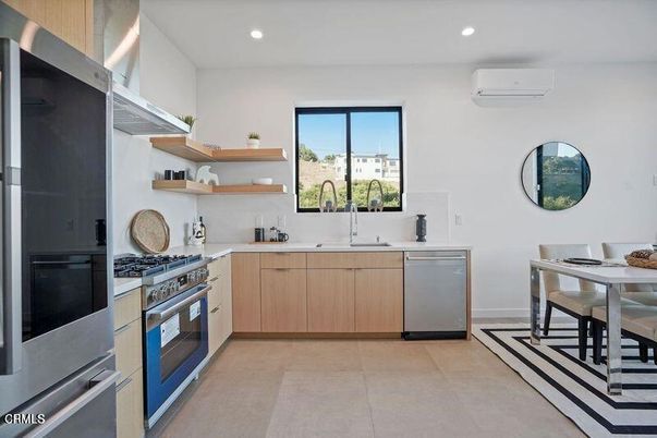Interior, Kitchen, Recessed Lighting, Stainless Steel Appliances