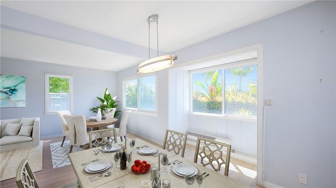 Dining room, Interior, Pendant Lights