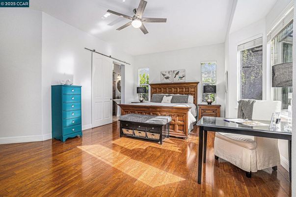 Bedroom, Home Office, Interior, Wood Texture Flooring