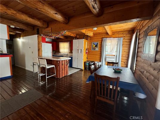 Dining room, Interior, Kitchen, Wooden Beams, Wooden Ceilings, Wood Texture Flooring, Wooden Walls