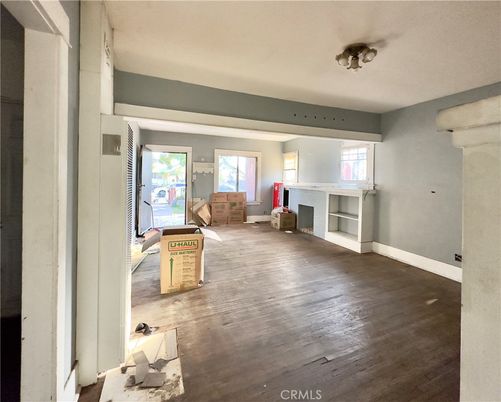 Fireplace, Interior, Wood Texture Flooring