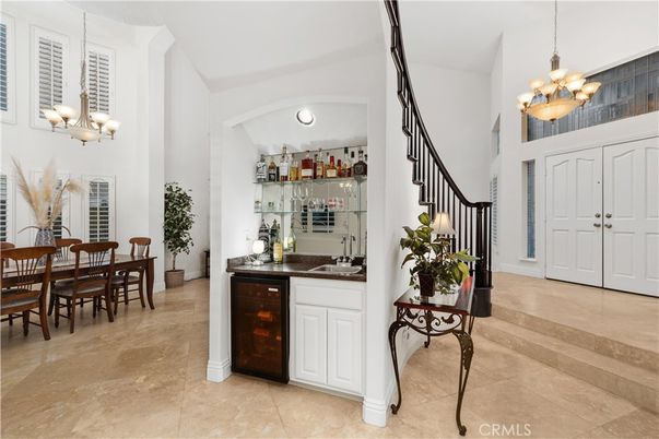 Chandelier, Dining room, Interior