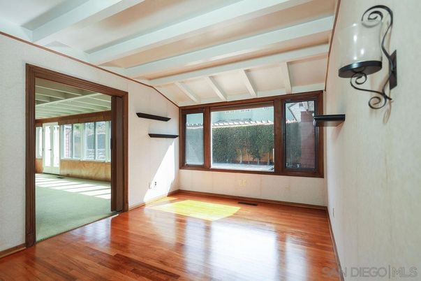 Empty room, Interior, Wood Texture Flooring