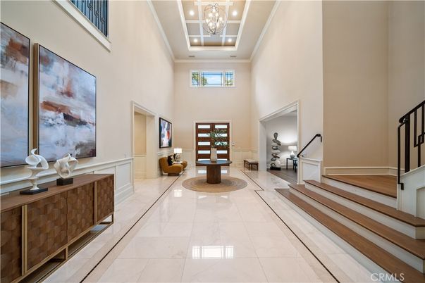 Chandelier, Interior, Recessed Lighting