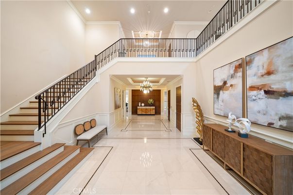 Interior, Marble, Recessed Lighting