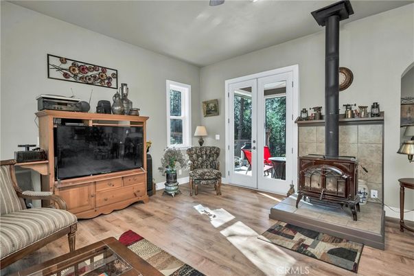 Fireplace, Interior, Wood Texture Flooring