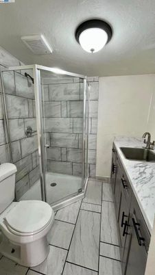 Bathroom, Glass Shower, Interior, Marble