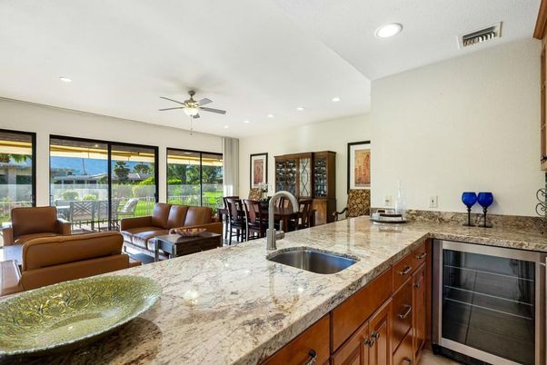 Dining room, Interior, Kitchen, Living room, Recessed Lighting