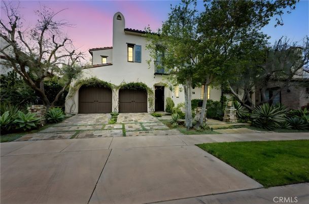 Attached, Backyard, Exterior, Facade, Spanish Mediterranean