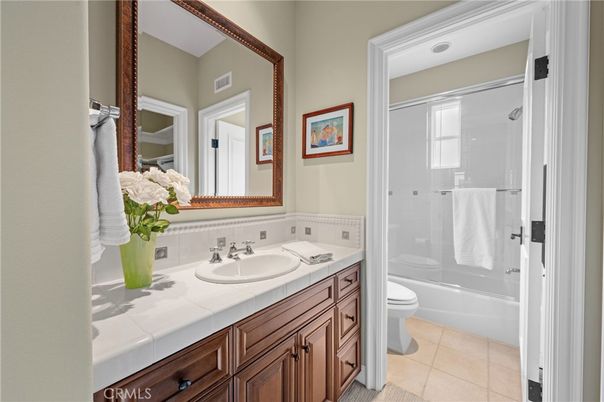 Bathroom, Glass Shower, Interior, Tile Countertops