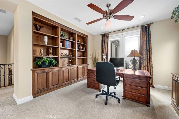 Home Office, Interior, Recessed Lighting