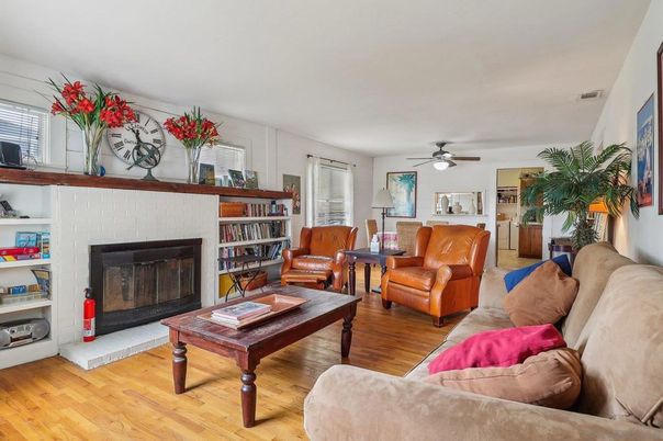 Fireplace, Interior, Living room, Wood Texture Flooring