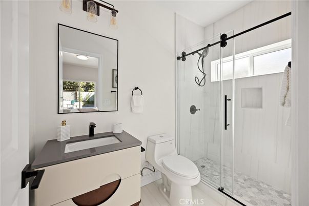 Bathroom, Glass Shower, Interior