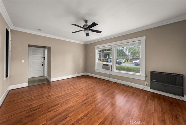 Empty room, Fireplace, Interior, Wood Texture Flooring