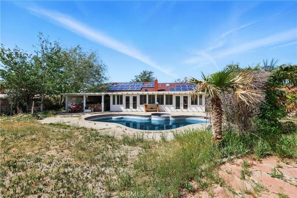 Backyard, Exterior, Pool, Solar Panels