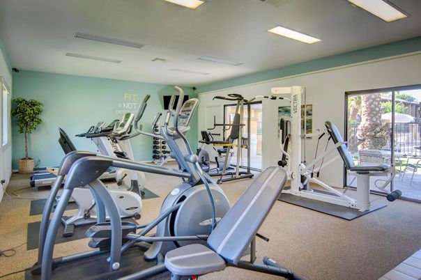 Fitness Equipment, Gym, Interior, Recessed Lighting