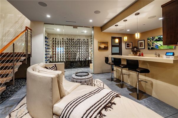 Interior, Pendant Lights, Recessed Lighting, Wine Storage