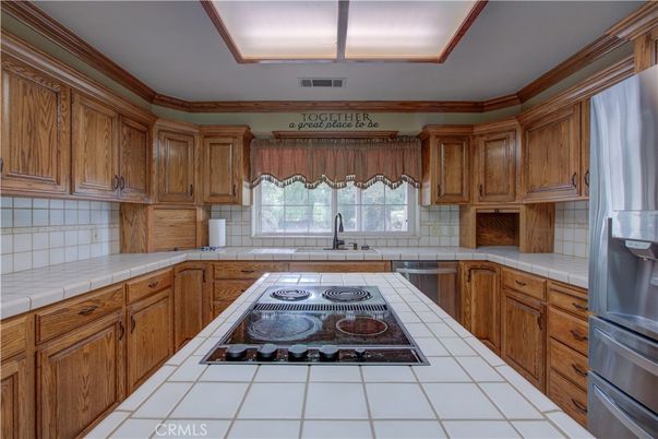 Interior, Kitchen, Tile Countertops
