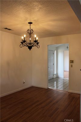 Chandelier, Empty room, Interior, Wood Texture Flooring