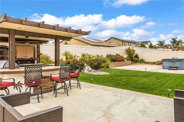 Backyard, Exterior, Hot Tub, Solar Panels