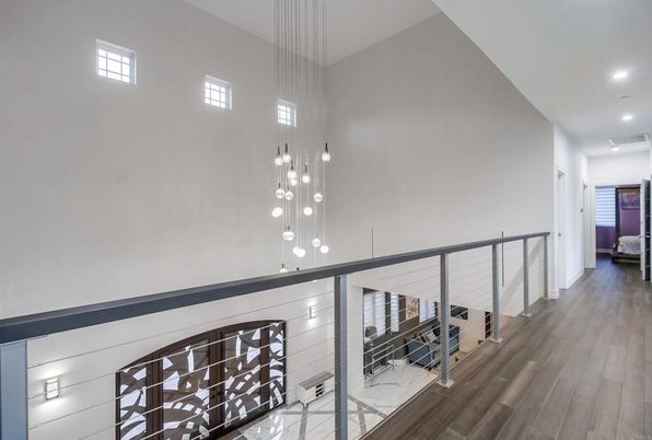 Interior, Pendant Lights, Recessed Lighting, Wood Texture Flooring