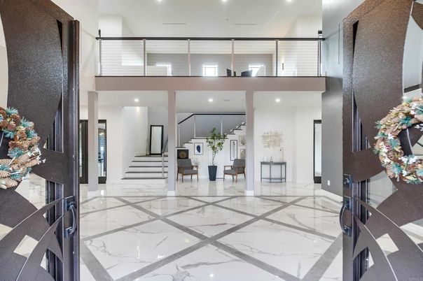 Interior, Marble, Recessed Lighting