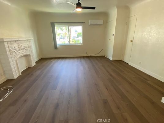 Empty room, Fireplace, Interior, Wood Texture Flooring
