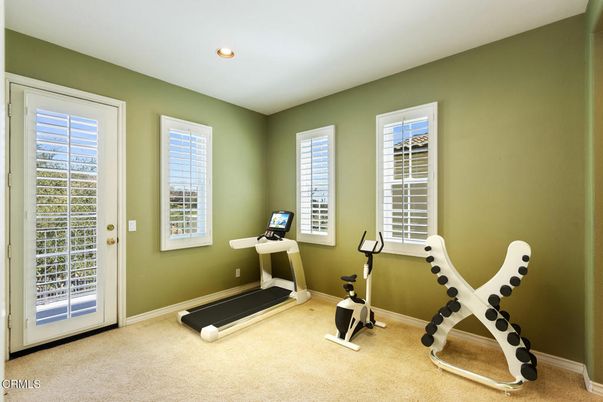 Fitness Equipment, Interior, Recessed Lighting
