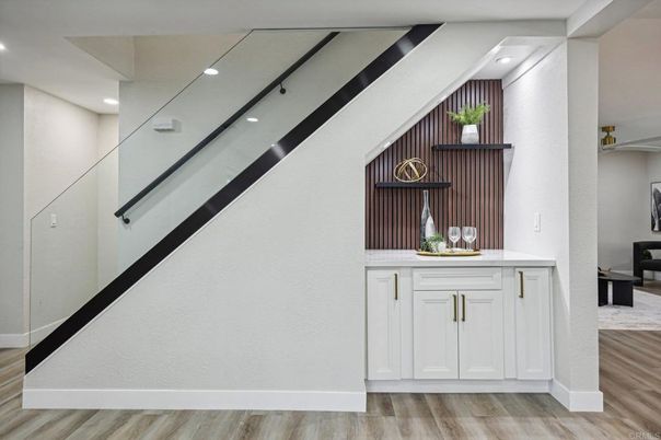Interior, Recessed Lighting, Wood Texture Flooring