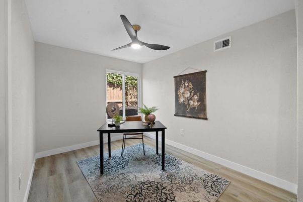 Home Office, Interior, Wood Texture Flooring