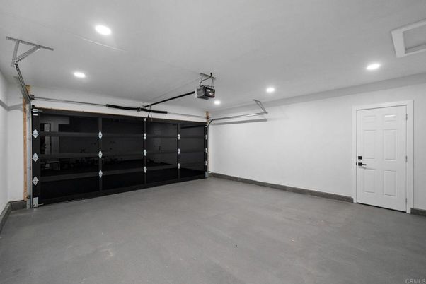 Garage, Interior, Recessed Lighting