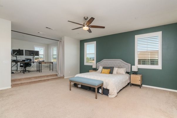 Bedroom, Home Office, Interior