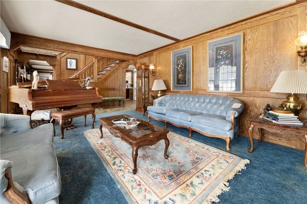Interior, Living room, Piano, Wooden Walls