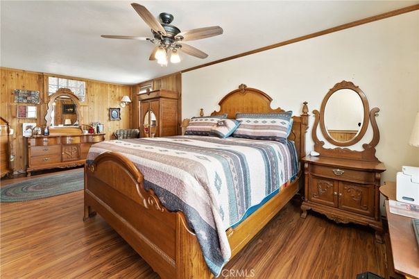Bedroom, Interior, Wood Texture Flooring, Wooden Walls