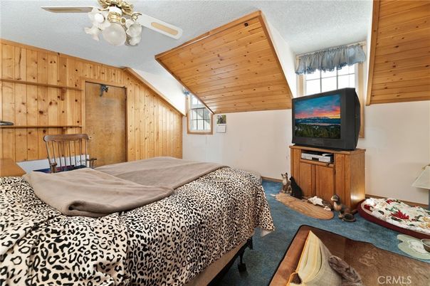 Bedroom, Interior, Wooden Ceilings, Wooden Walls