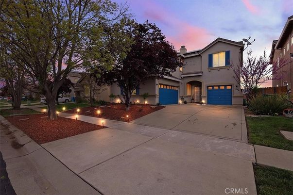 Attached, Backyard, Exterior, Facade, Mediterranean