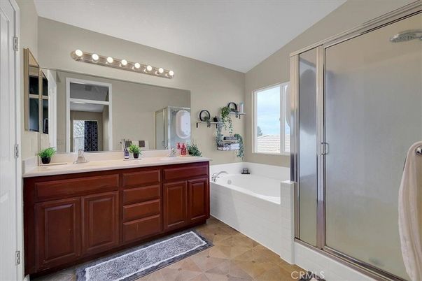 Bathroom, Dual Sink Vanities, Glass Shower, Interior