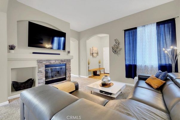 Fireplace, Interior, Living room