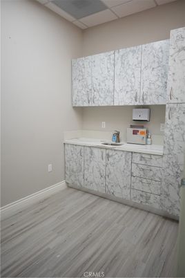 Interior, Marble Walls, Wood Texture Flooring