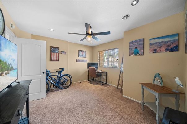 Home Office, Interior, Recessed Lighting