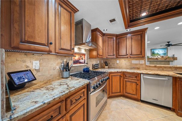 Interior, Kitchen, Recessed Lighting, Stainless Steel Appliances