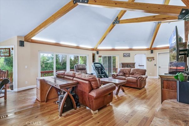 Interior, Living room, Wooden Beams, Wood Texture Flooring